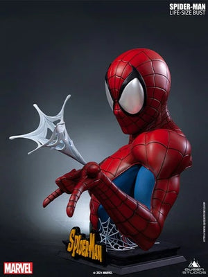 Comic Spider-Man Bust (Red and Blue)