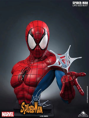 Comic Spider-Man Bust (Red and Blue)