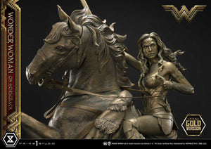 Wonder Woman on Horse Gold