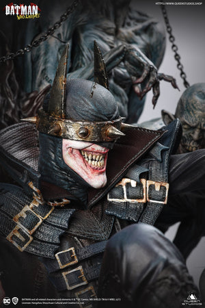 Batman Who Laughs on Throne