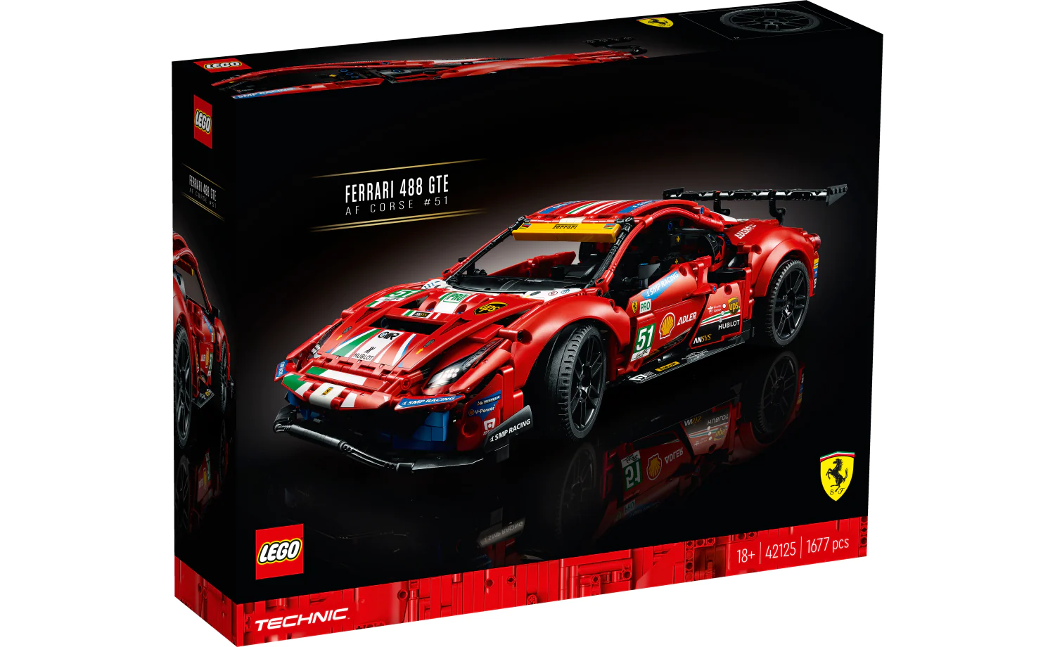 LEGO Technic Ferrari 488 GTE "AF Corse #51"