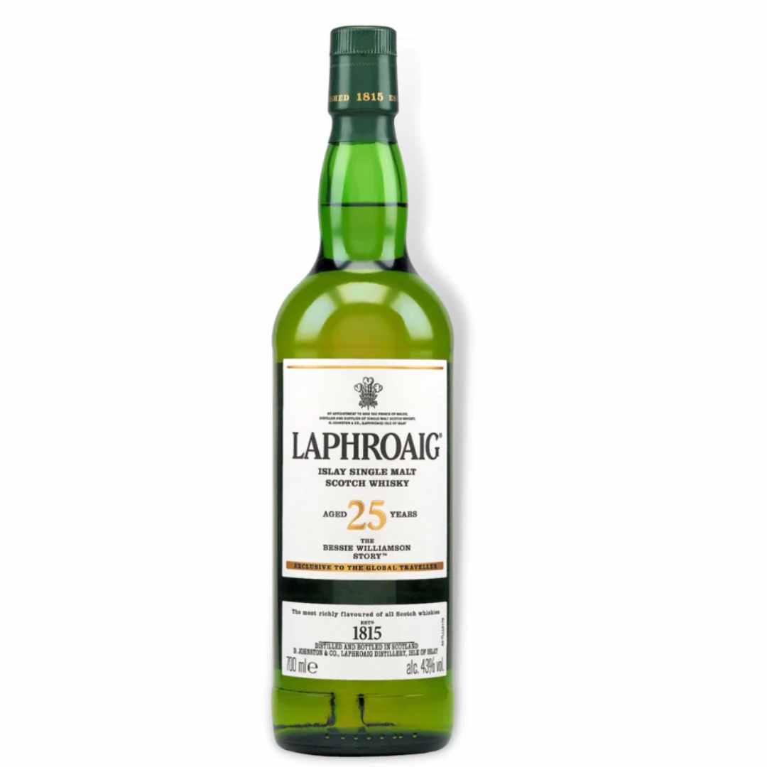 Laphroaig 25 Year Old The Bessie Williamson Story