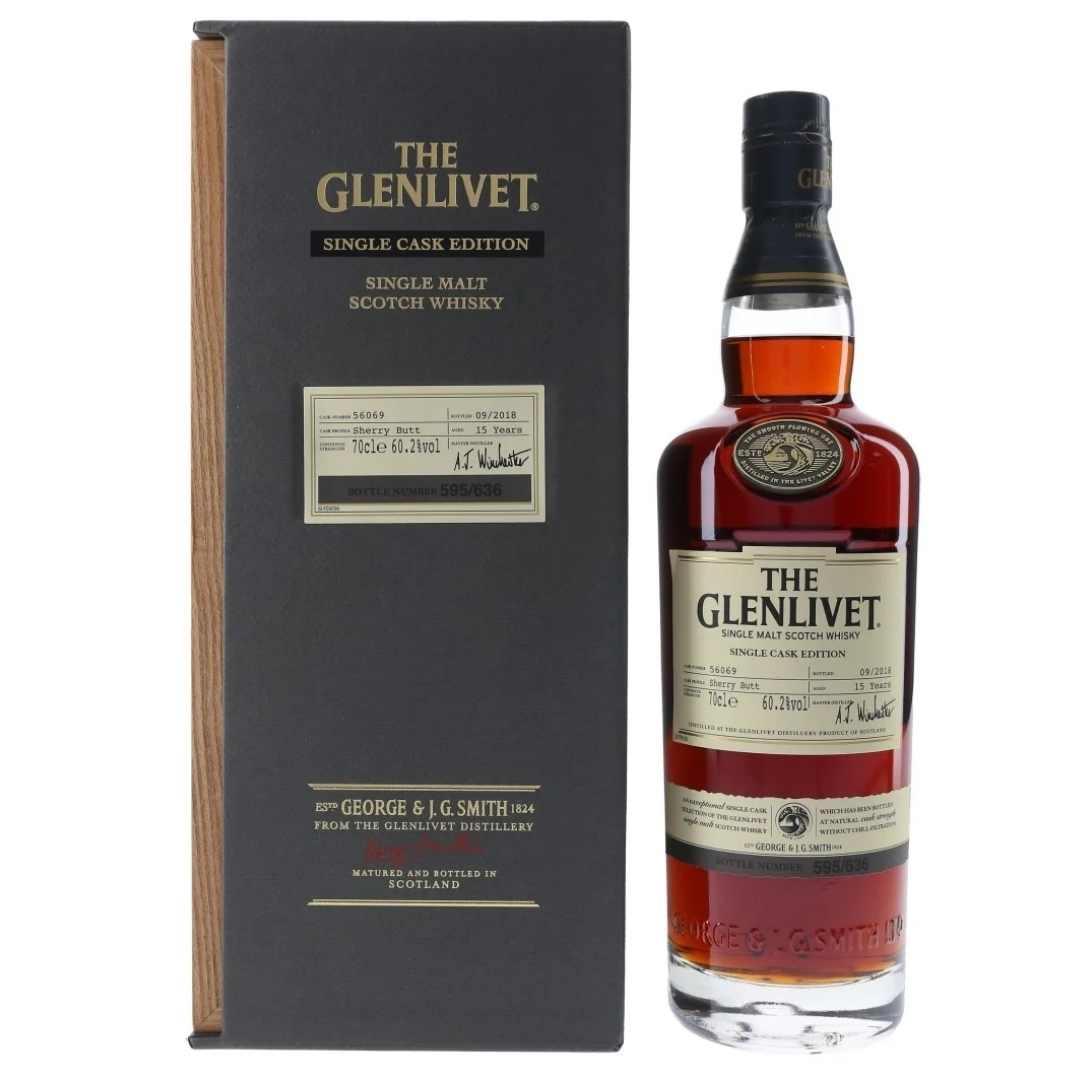 The Glenlivet Single Cask Edition Sherry Butt 15 Year Old - Image 2