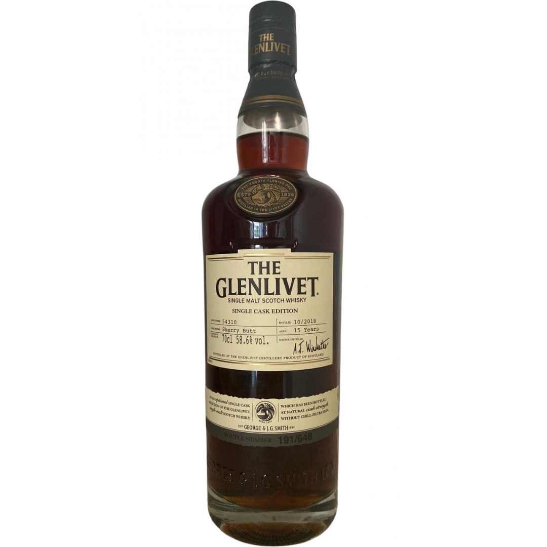 The Glenlivet Single Cask Edition Sherry Butt 15 Year Old