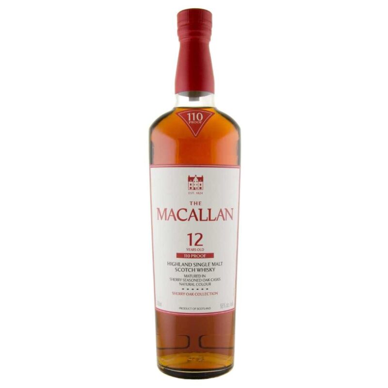 The Macallan 110 Proof Sherry Oak 12 Year Old